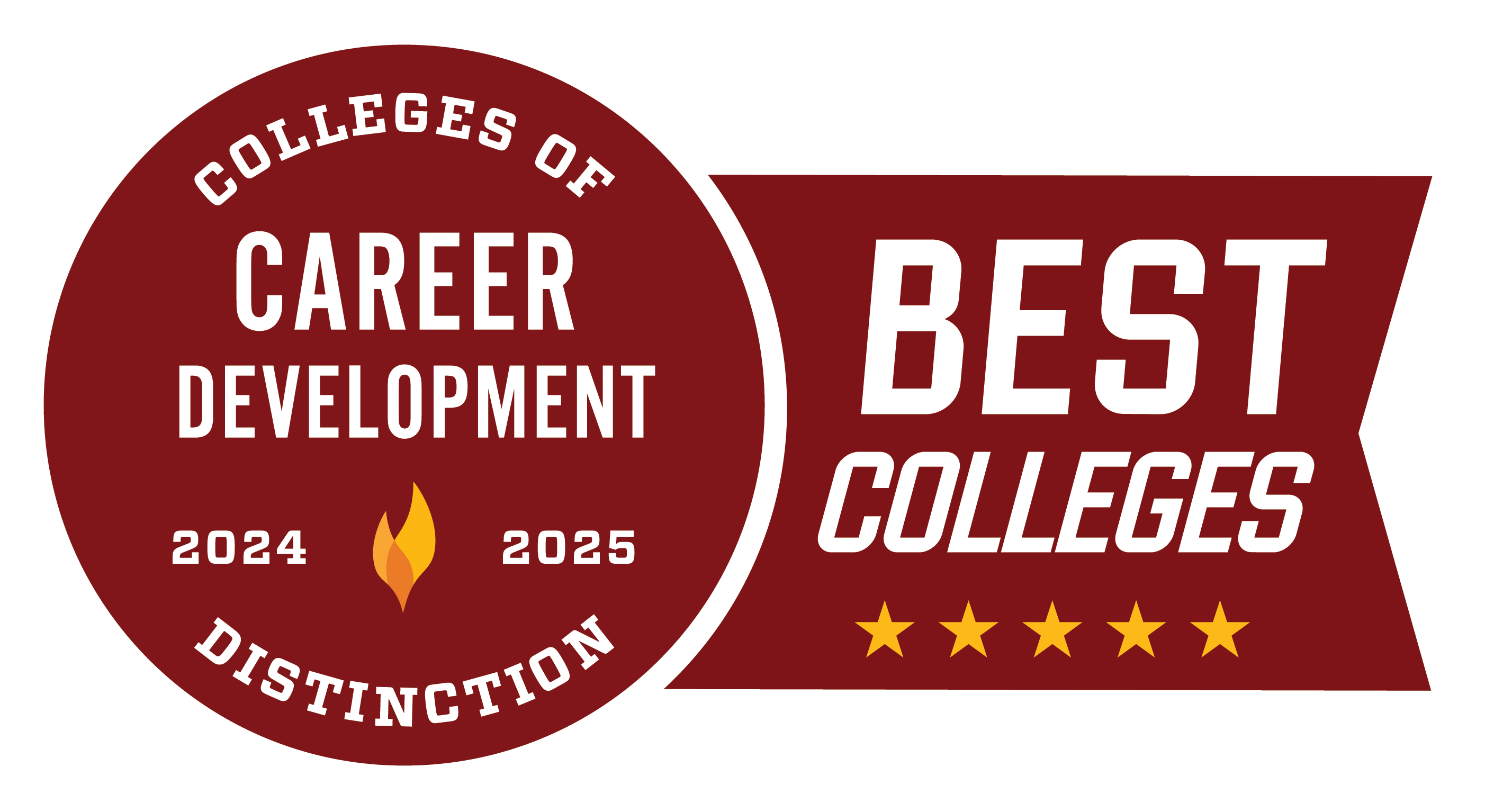 Career Development Colleges of Distinction badge