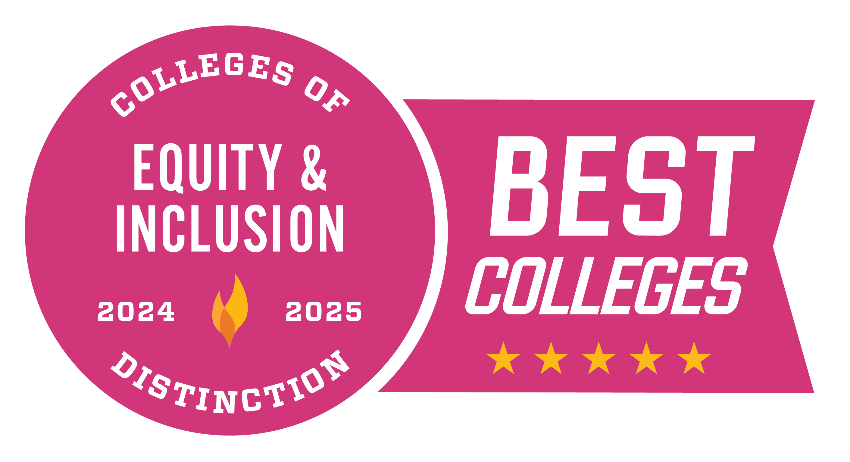 Equity and Inclusion Colleges of Distinction badge