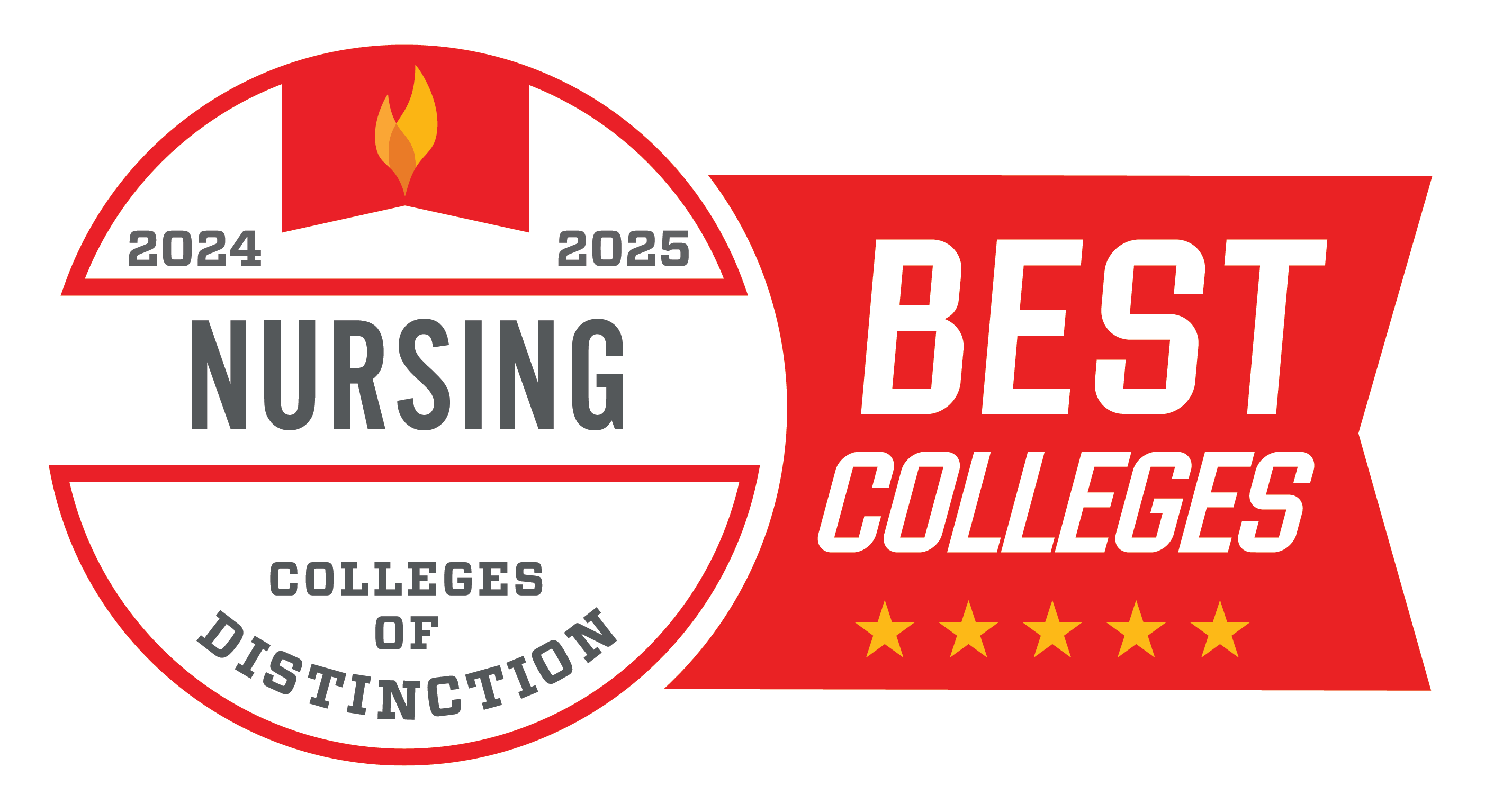 Nursing Colleges of Distinction badge