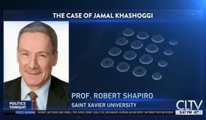 Professory Shapiro on CLTV Politics Tonight